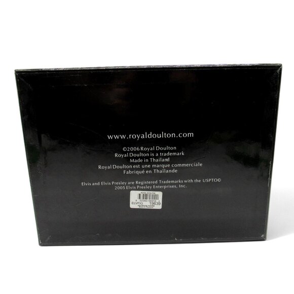 ROYAL DOULTON Elvis Jailhouse Rock Limited Edition 99/2500 Box Tag COA 2006 Figu - Picture 14 of 14
